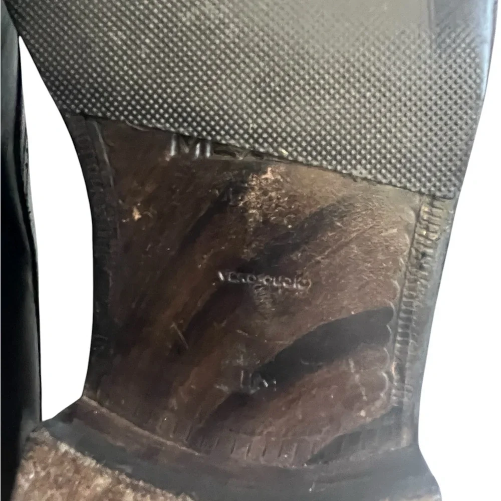 Men's Black Leather Dress Shoes